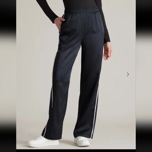 RHONE Navy Track Pants with White Accents